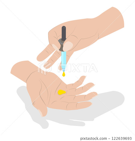 3D Isometric Flat Vector Illustration of Spa Manicure, Beauty Parlor Services, Cosmetology. Item 2 3D Isometric Flat Vector Illustration of Spa Manicure, Beauty Parlor Services, Cosmetology. Item 2 122639693