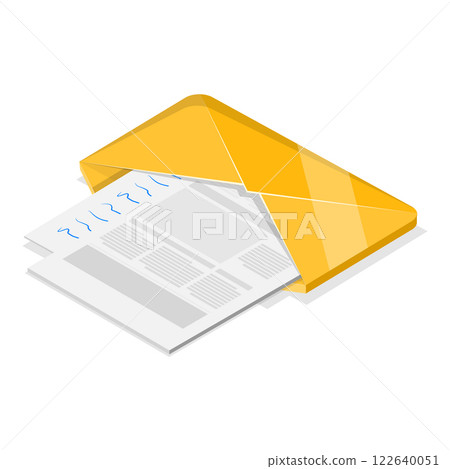 3D Isometric Flat Vector Set of Folders With Files, Business Paperwork. Item 4 3D Isometric Flat Vector Set of Folders With Files, Business Paperwork. Item 4 122640051