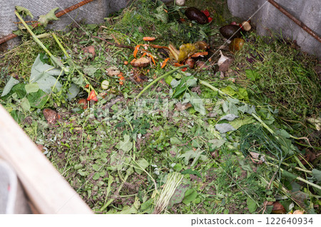 Processing of organic waste, compost preparation Processing of organic waste, compost preparation 122640934
