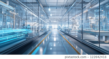 Mechanic with a diagnostic tool, checking for error codes in the  122642418