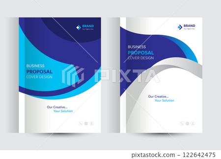 Corporate Business Proposal Catalog cover Design Template Concepts Corporate Business Proposal Catalog cover Design Template Concepts 122642475
