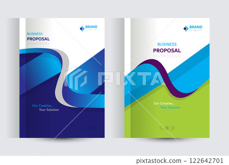 Corporate Business Proposal Catalog cover Design Template Concepts Corporate Business Proposal Catalog cover Design Template Concepts 122642701