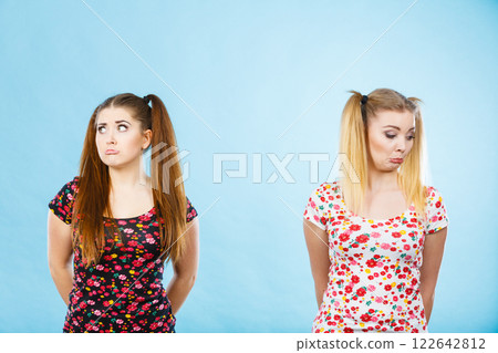 Two women being offended got the hump 122642812