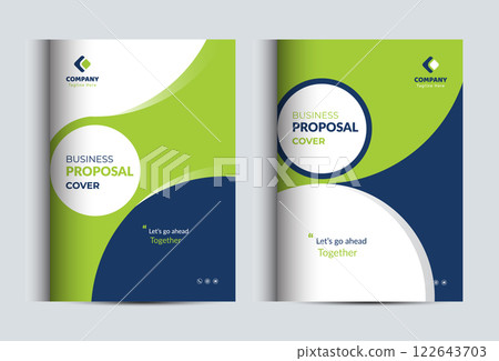 Corporate Business Proposal Catalog cover Design Template concepts Corporate Business Proposal Catalog cover Design Template concepts 122643703