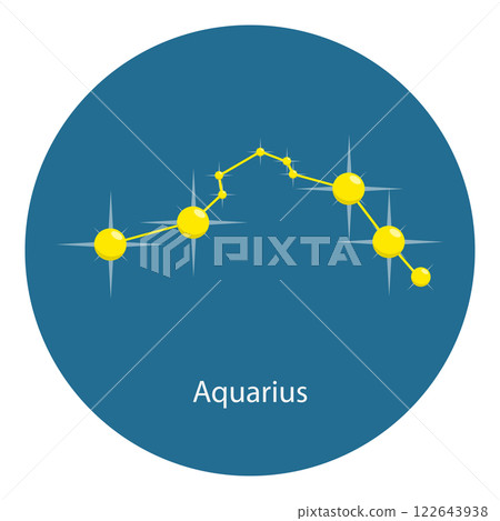 Illustration of Zodiac Constellations. Item 10 Illustration of Zodiac Constellations. Item 10 122643938