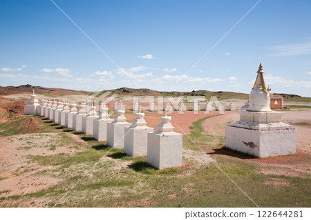 Sajnsand buddhist monastery, Gobi region,Mongolia. Khamariin Khiid Monastery 122644281
