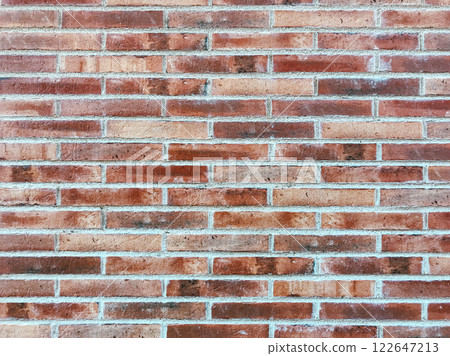 Brick wall with a white border Brick wall with a white border 122647213