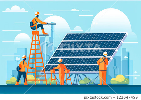 illustration of men and women making sustainable, eco friendly lifestyle choices illustration of men and women making sustainable, eco friendly lifestyle choices 122647459