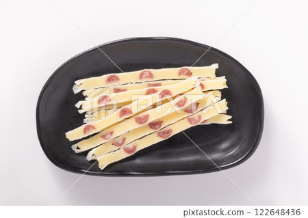 Salami and cheese Salami and cheese 122648436