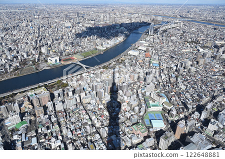 Tokyo aerial view Tokyo aerial view 122648881