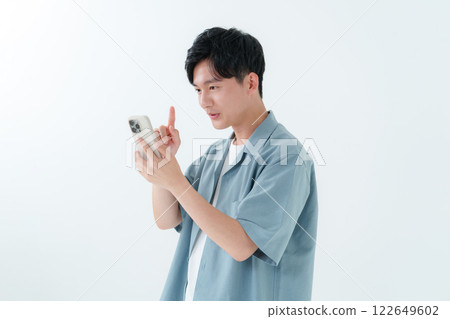 男性智慧型手機 男性智慧型手機 122649602