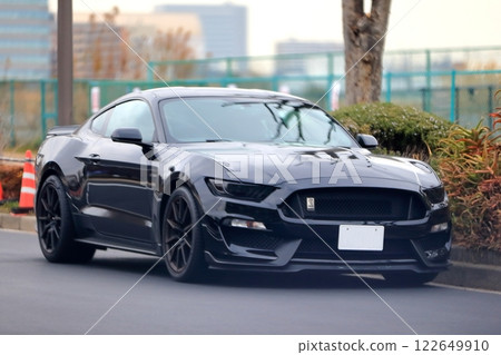 黑色跑車形象 122649910