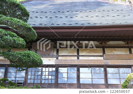 The main hall of Tenryozan Kukeiji Temple, quietly nestled in the mountains, Shibukawa City 122650037