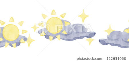 pattern, cloud, star 122651068
