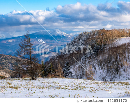 The beautiful mountain range of Utsukushigahara The beautiful mountain range of Utsukushigahara 122651170