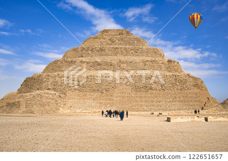 薩卡拉美麗的階梯金字塔，世界遺產 122651657