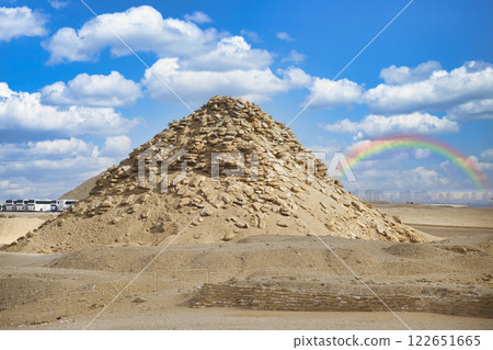 The beautiful pyramids of Saqqara, a World Heritage Site The beautiful pyramids of Saqqara, a World Heritage Site 122651665
