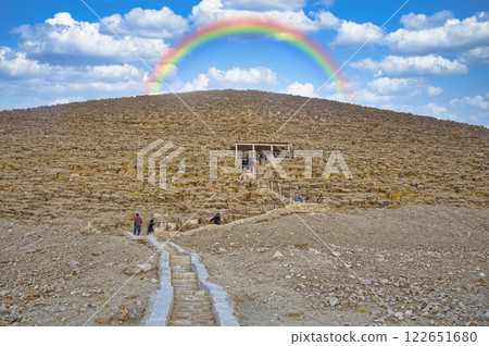 The beautiful pyramids of Saqqara, a World Heritage Site 122651680