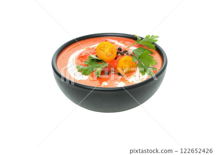 PNG, Tomato soup, isolated on white background 122652426