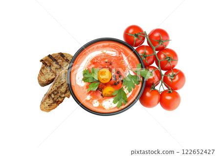 PNG, Tomato soup, isolated on white background 122652427