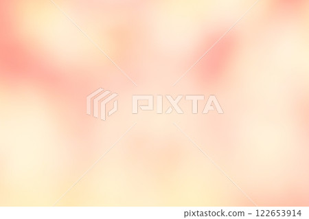 Soft light red-orange background, ball bokeh, round bokeh 122653914