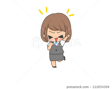 Supporting female office worker Supporting female office worker 122654304