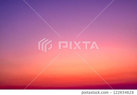 Evening sky, Sunset, Beautiful dark sky and bright, Beautiful clouds at dusk over the city, Nature background, Colorful clouds in summer, Peaceful and beautiful sunset, Colorful evening sky. 122654628