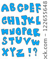 Colorful alphabet letters set 122655648