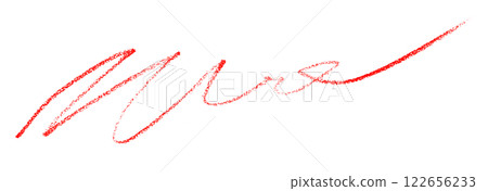 red pencil strokes isolated on transparent background red pencil strokes isolated on transparent background 122656233