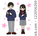 畢業典禮人物插圖 122656260