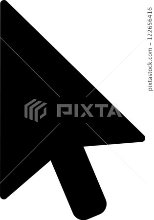 Simple black mouse arrow cursor pointing, selecting or clicking on a white background, perfect for user interface and user experience designs Simple black mouse arrow cursor pointing, selecting or clicking on a white background, perfect for user interface and user experience designs 122656416