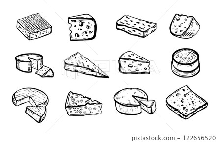 wine, sketch, vector 122656520