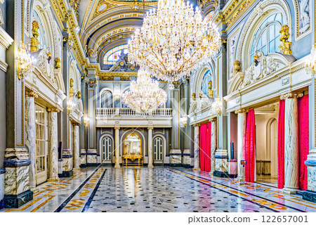 Indoor view Valencia City Hall  on City Hall Square. 122657001