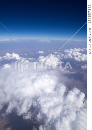Aerial sky and clouds Aerial sky and clouds 122657551