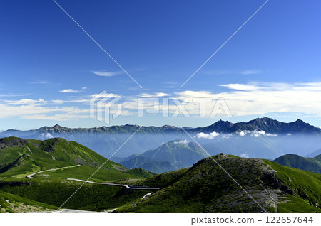 Morning view from Mt. Fujimi, Norikura (Photo location: Mt. Fujimi, Norikura) 122657644