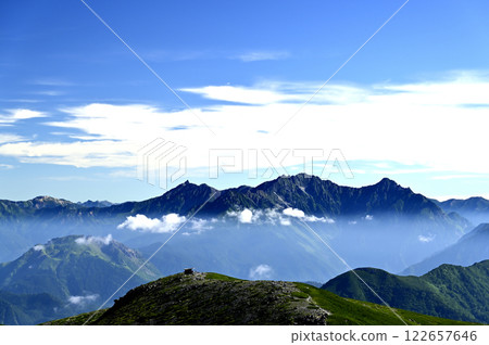 Morning view from Mt. Fujimi, Norikura (Photo location: Mt. Fujimi, Norikura) 122657646