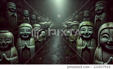 笑地藏菩薩像 122657919