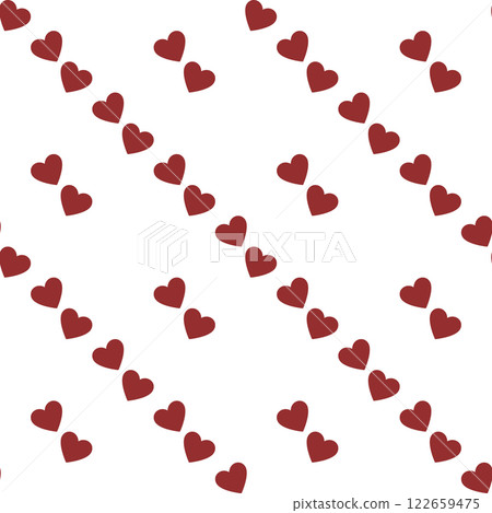 Romantic Hearts seamless pattern vector design for love Romantic Hearts seamless pattern vector design for love 122659475