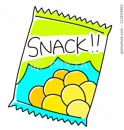 Simple and easy snacks, solid color 122659901