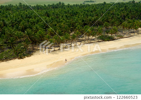 Empty beach Empty beach 122660523