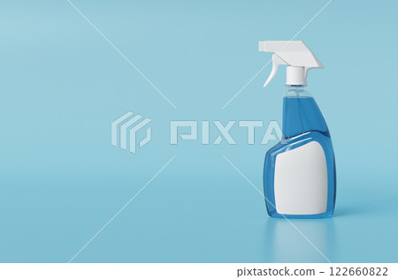 Spray Bottle Background Mock up . 3D Rendering Spray Bottle Background Mock up . 3D Rendering 122660822