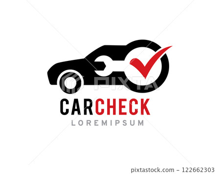 Car Check logo symbol or icon template Car Check logo symbol or icon template 122662303
