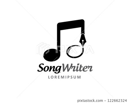 Song Writer logo symbol or icon template 122662324
