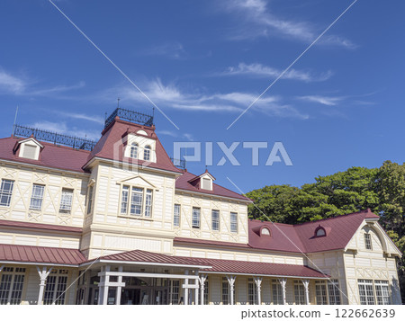 Sapporo Station restored as the administration building at Hokkaido Historical Village Sapporo Station restored as the administration building at Hokkaido Historical Village 122662639