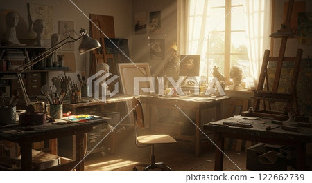 Old Painter's Room 122662739