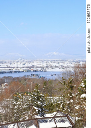<Hokkaido> Winter scenery of Asahikawa city as seen from Asahiyama Zoo <Hokkaido> Winter scenery of Asahikawa city as seen from Asahiyama Zoo 122662776
