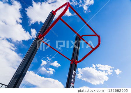 Park playground equipment: Wall ladder Park playground equipment: Wall ladder 122662995