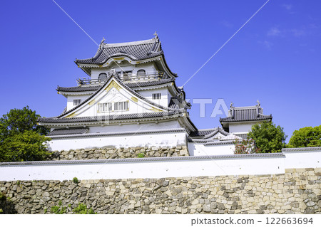 美麗的岸和田城天守閣(大阪府岸和田市) 美麗的岸和田城天守閣(大阪府岸和田市) 122663694