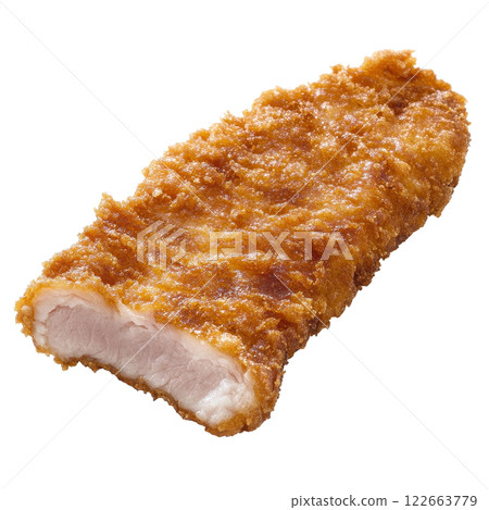 Beautifully Presented Crispy Breaded Pork Dish from Japanese Culinary Tradition Beautifully Presented Crispy Breaded Pork Dish from Japanese Culinary Tradition 122663779