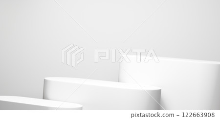 white valentine style blank backdrops. 3d rendering white valentine style blank backdrops. 3d rendering 122663908